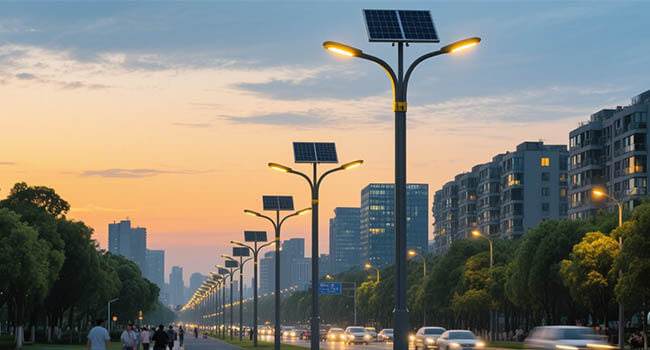 solar street lights